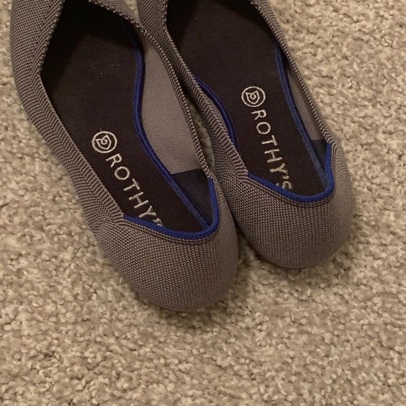 COPY - Rothy's Cloud Grey Birdseye – Pointed Toe … - Picture 8 of 12